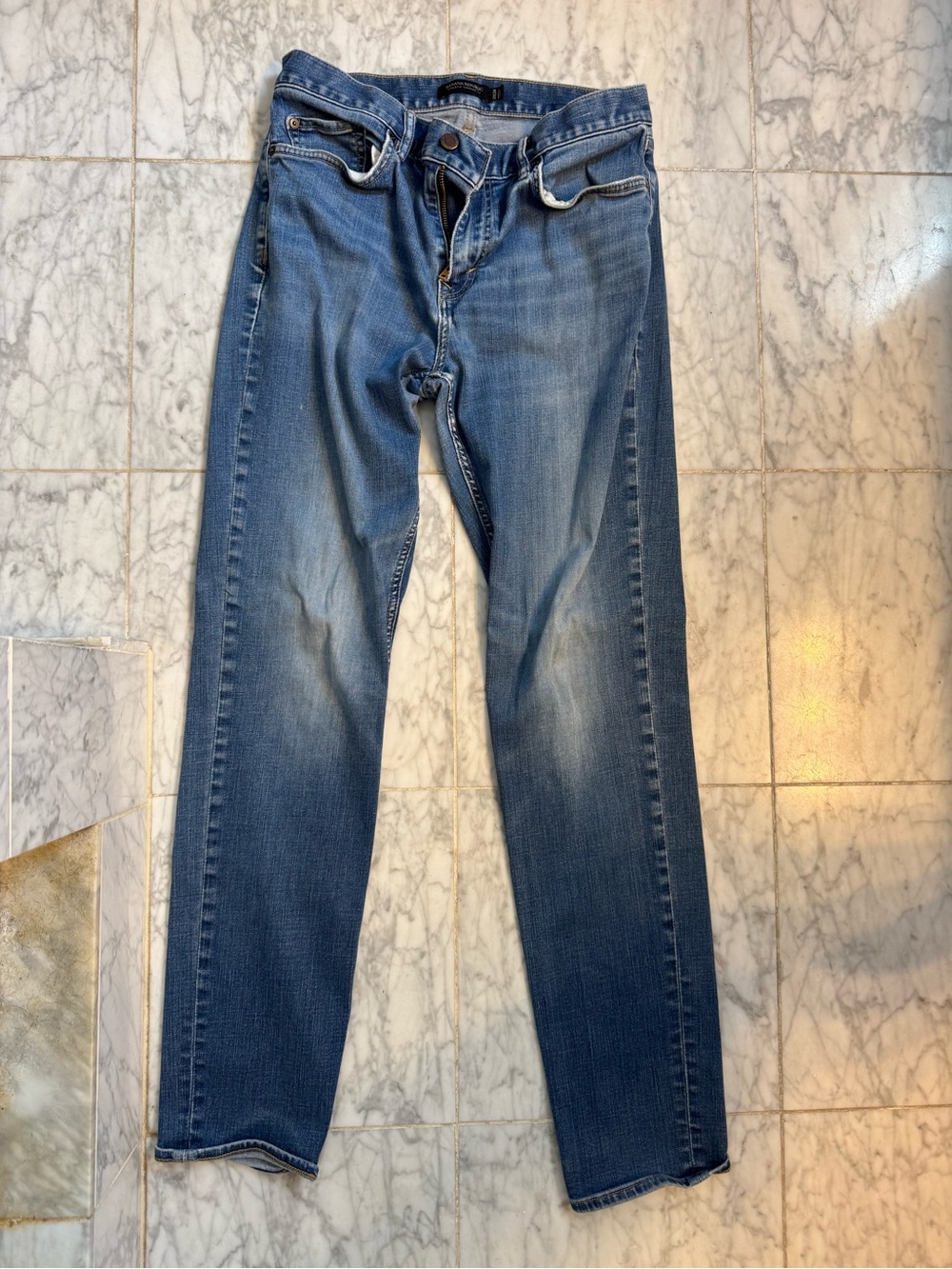 Banana Republic Men's Medium Blue Slim Straight Jeans